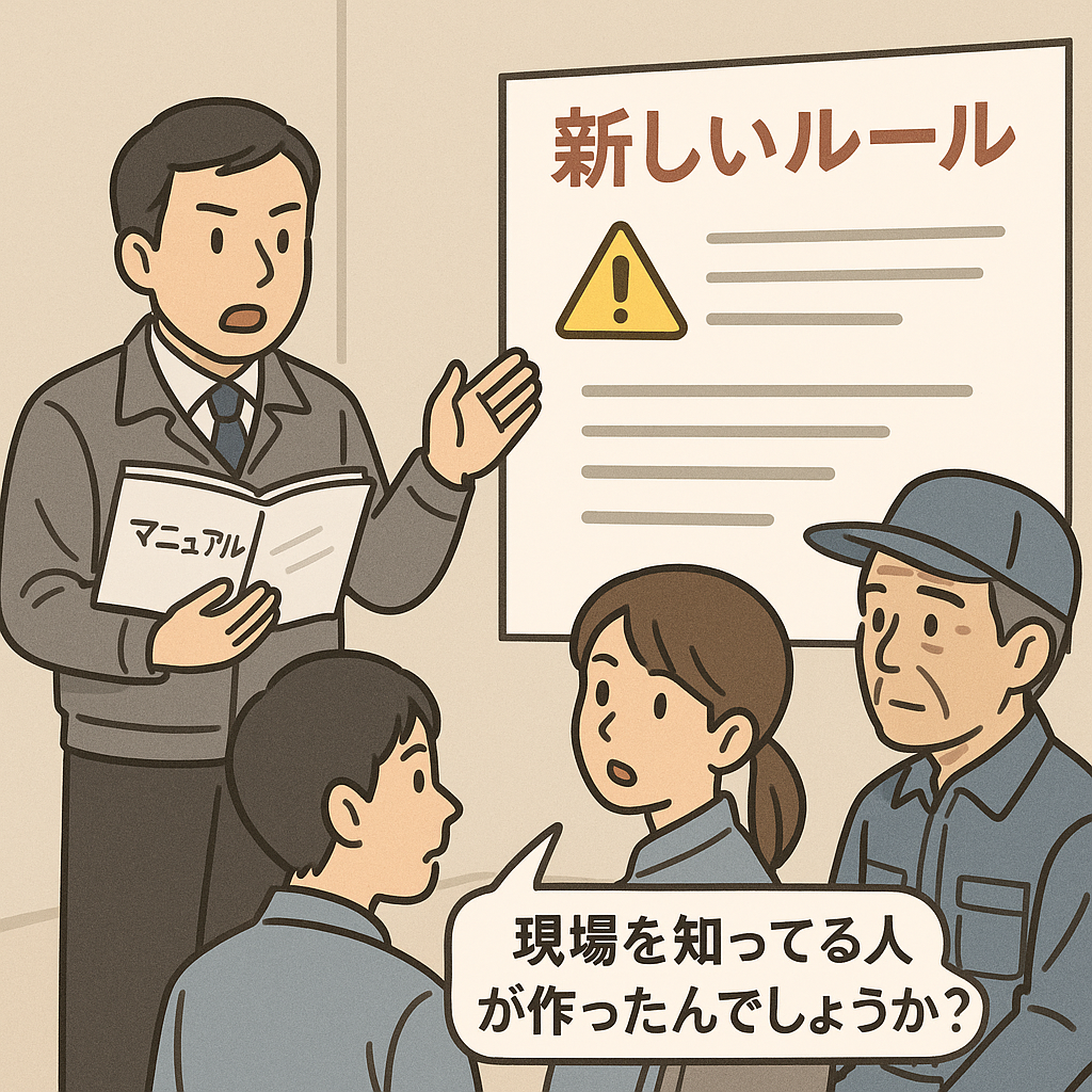 物流現場のルールの作り方
