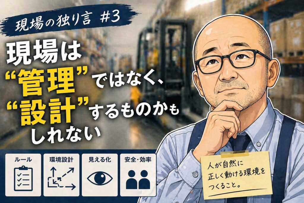 現場は「管理」するものではなく、「設計」するものかもしれない＃３