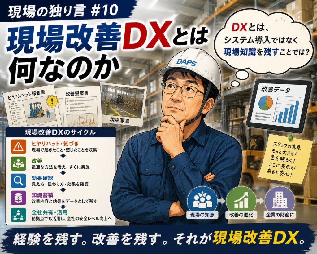 現場改善DXとは何なのか#10